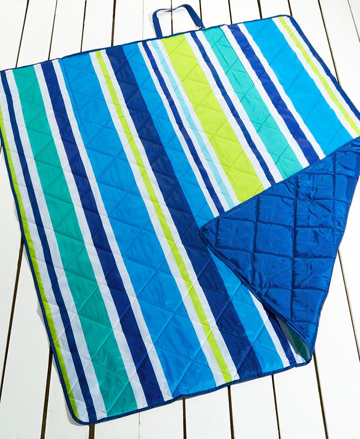 Martha Stewart Collection CLOSEOUT! Vacation Stripe 60" x 72" Beach