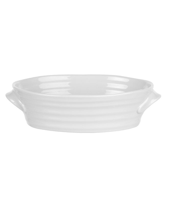 Portmeirion Home & Gifts Sophie Conran Witte Mini Saus Kruik en Pollepel Set (Wit, 18,5 x 11 x 13 cm