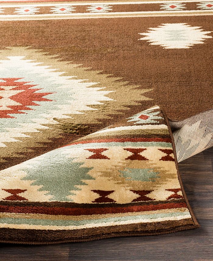 Abbie & Allie Rugs Paramount PAR-1083 Dark Brown 18