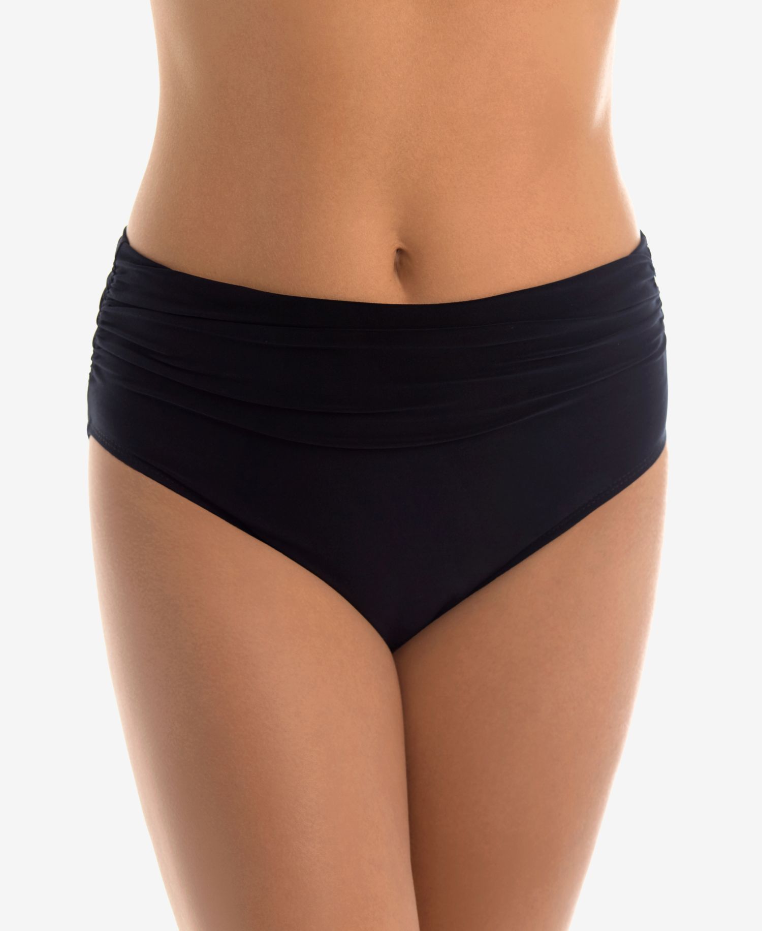 Shirred Bikini Bottoms