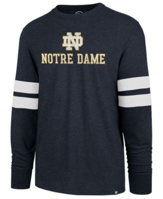 '47 Brand Men's Notre Dame Fighting Irish Long Sleeve Scramble T-Shirt ...