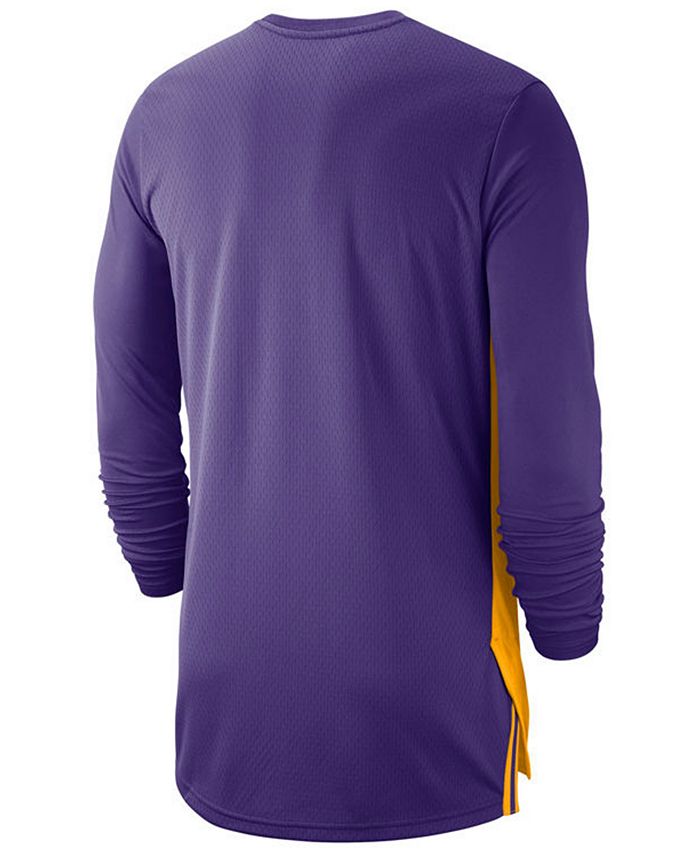 Nike Men's LSU Tigers Breathe Shooter Long Sleeve T-Shirt - Macy's