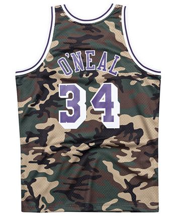 Mitchell and Ness swingman jersey Camo QS Los Angeles Lakers Shaquille  O'Neal woodland camo
