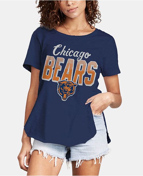 Authentic Nfl Apparel Women S Chicago Bears Short Sleeve T Shirt