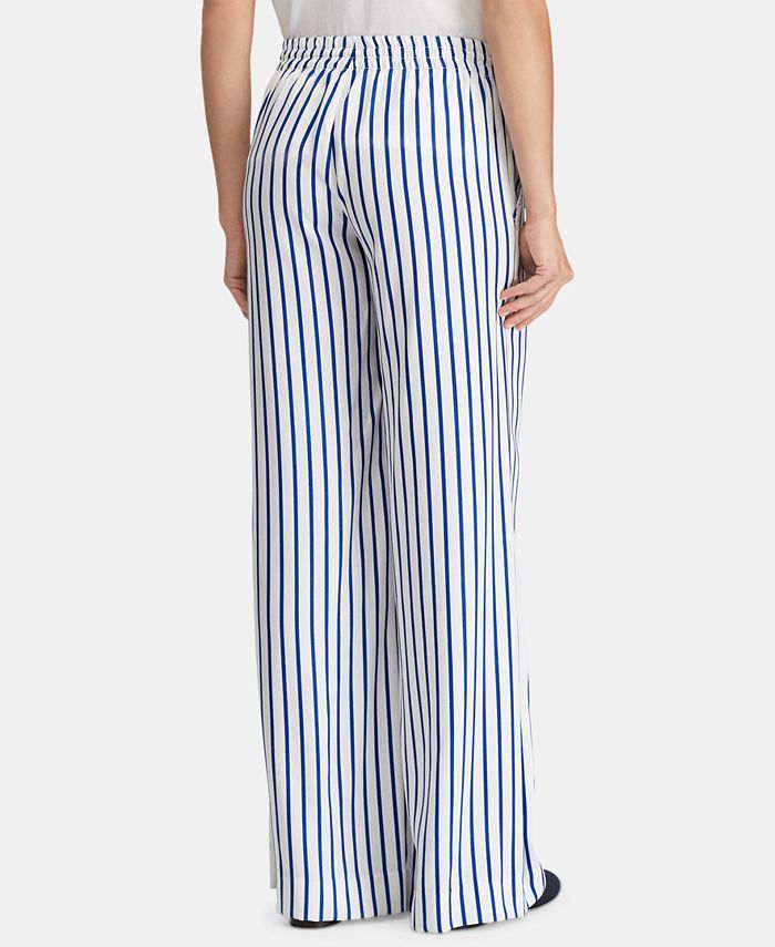 Lauren Ralph Lauren Petite Striped Twill Pants & Reviews - Pants ...