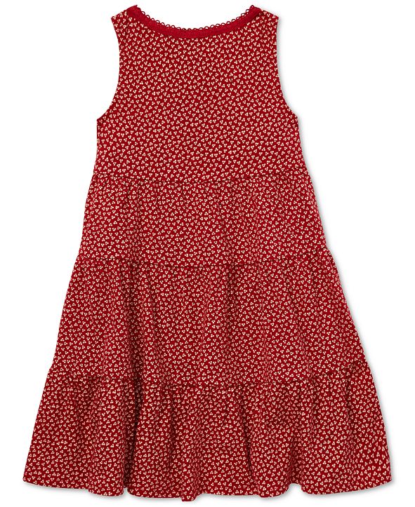 Polo Ralph Lauren Toddler Girls Floral-Print Cotton Dress & Reviews ...
