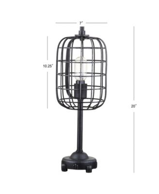 Odette Industrial Metal Table Lamp