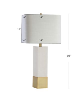 Jeffrey Metal or Marble Led Table Lamp