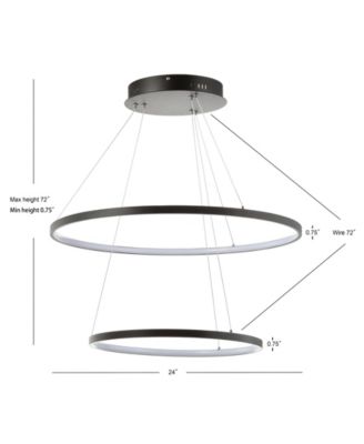 Brice Round Integrated LED Chandelier