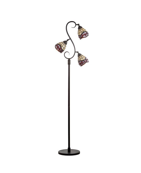 JONATHAN Y Walker Tiffany-Multi-Light Led Floor Lamp & Reviews - Home - Macy's