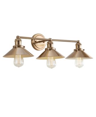 June 3-Light Metal Vanity Light