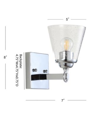 Marion Hurricane Metal, Glass Vanity