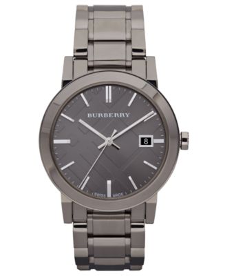 Mens burberry watch clearance macys