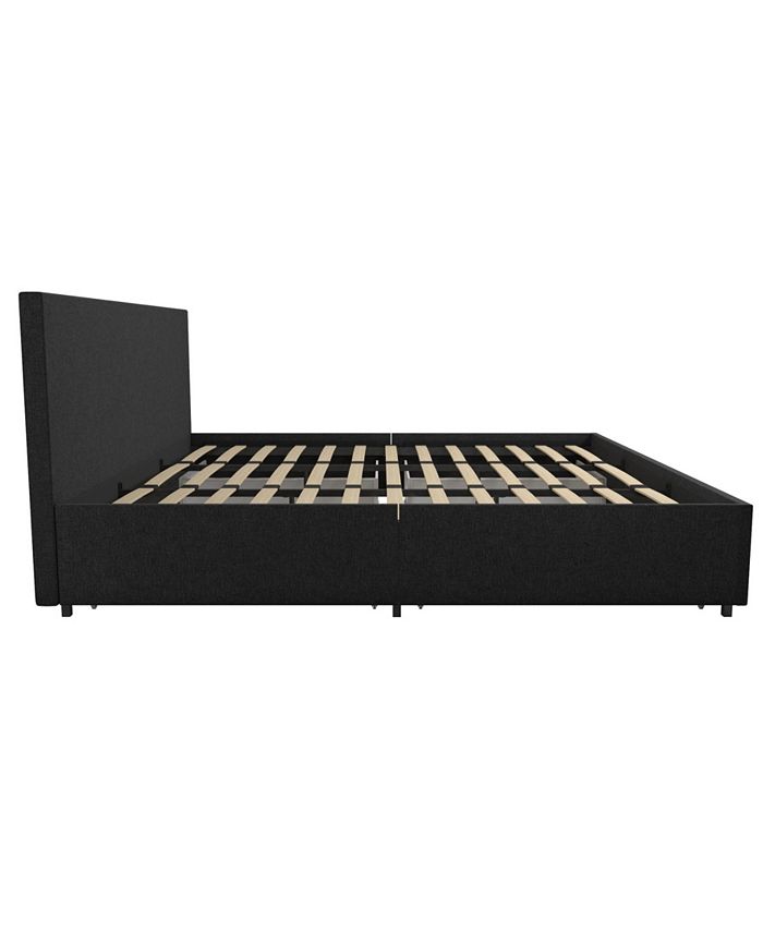 Novogratz Collection Novogratz Kelly Upholstered King Bed with Storage