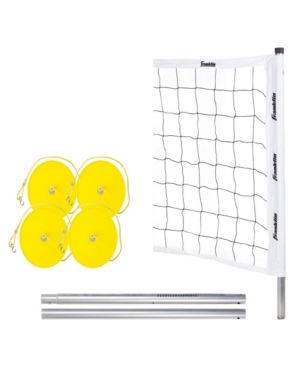 Franklin Sports Steel Volleyball Net And Post Set In Multicolor