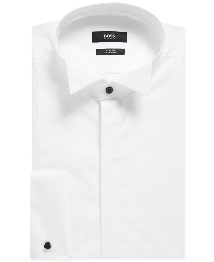 Hugo Boss BOSS Men's Slim Fit Cotton Dress Shirt & Reviews - Hugo Boss ...