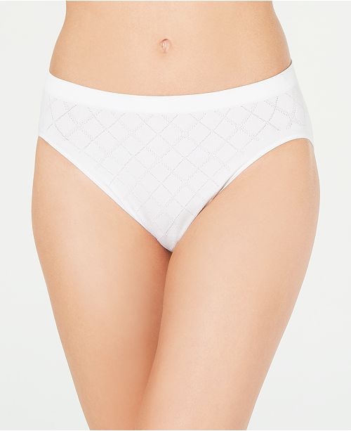 Bali Comfort Revolution Microfiber Hi Cut Brief Underwear 303J