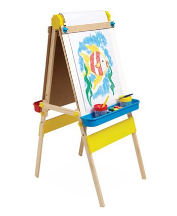 Melissa & Doug Deluxe Wooden Standing Art Easel - arts & crafts - by owner  - sale - craigslist