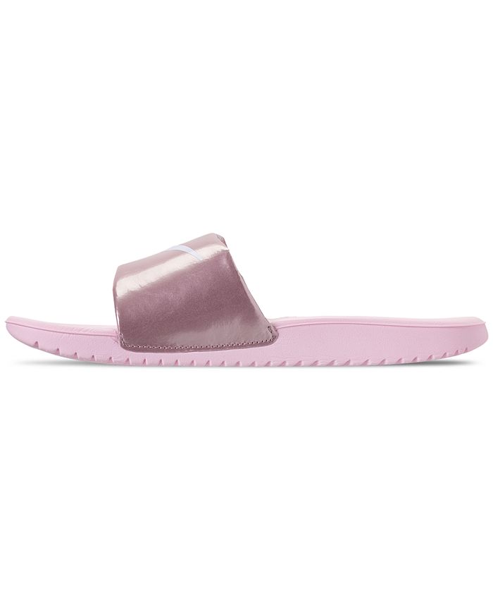 Nike Girls' Kawa Slide Sandals from Finish Line - Macy's