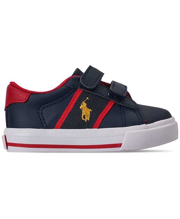 Polo Ralph Lauren Toddler Boys' Geoff EZ Casual Sneakers from Finish ...
