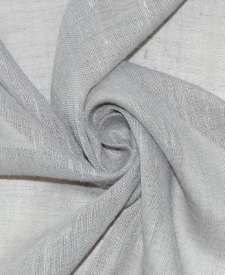 Slub Textured Linen Blend Grommet Top Curtain