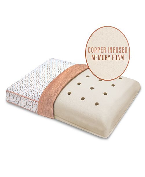 Sensorgel Sensorpedic Memory Foam Oversized Contour Copper Infused