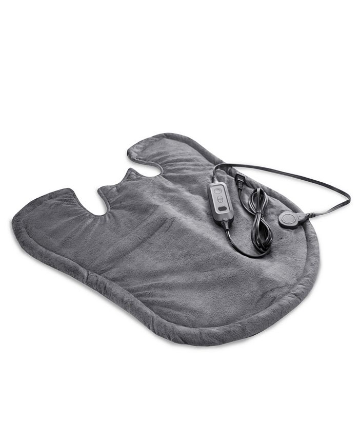 SensorPEDIC Heated Neck and Shoulder Wrap With Digital Controller Macy's