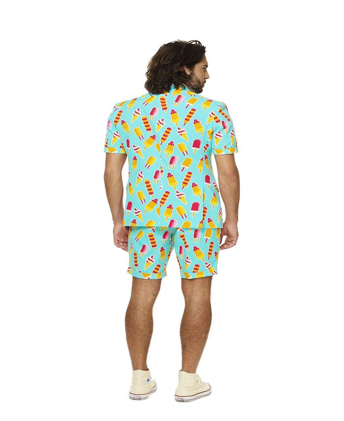 OppoSuits Men's Summer Cool Cones Ice Suit & Reviews - Suits & Tuxedos ...