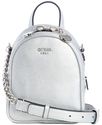 guess urban chic logo mini backpack