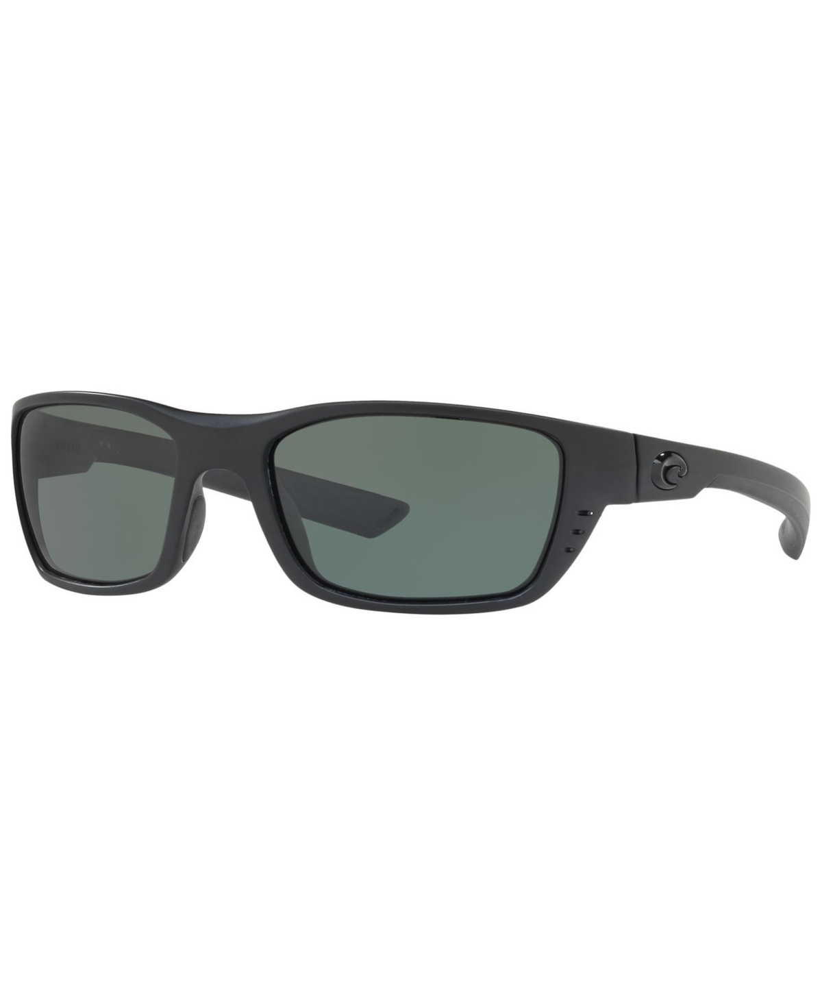 Costa Del Mar Polarized Sunglasses, Whitetip 58 In Black Black,grey Polar
