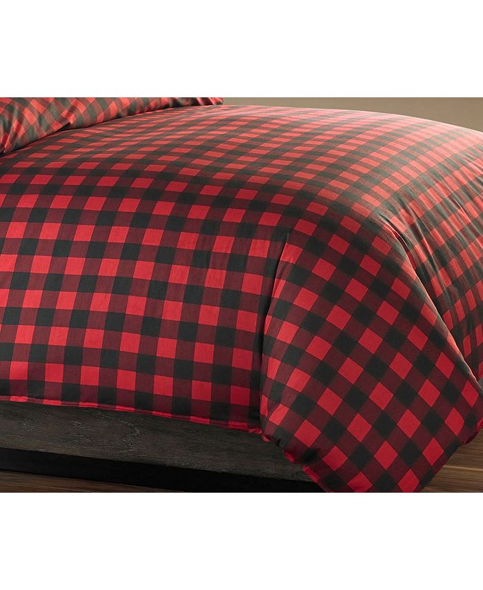 Eddie Bauer Mountain Plaid Scarlet Twin Comforter Set Macy's