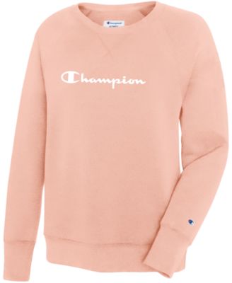 peach champion hoodie women's