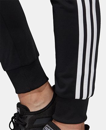 adidas Women's Essential 3-Stripe Tricot Joggers - Macy's