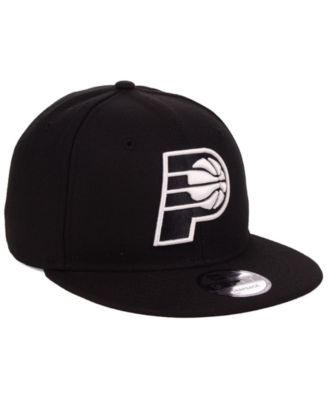 Indiana Pacers Black White 9FIFTY Snapback Cap