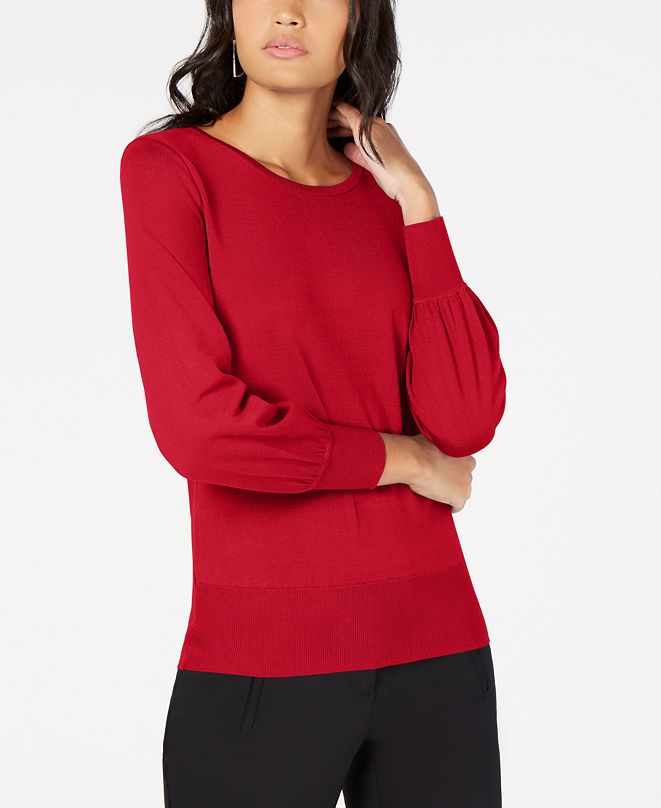 bishop sleeve sweater