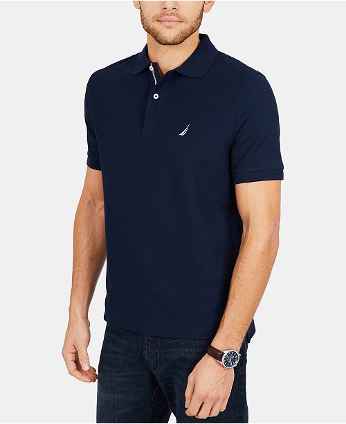 Nautica Men's Classic Fit Performance Deck Polo & Reviews Polos Men