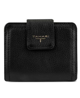 T Tahari - Small Leather Tab Wallet