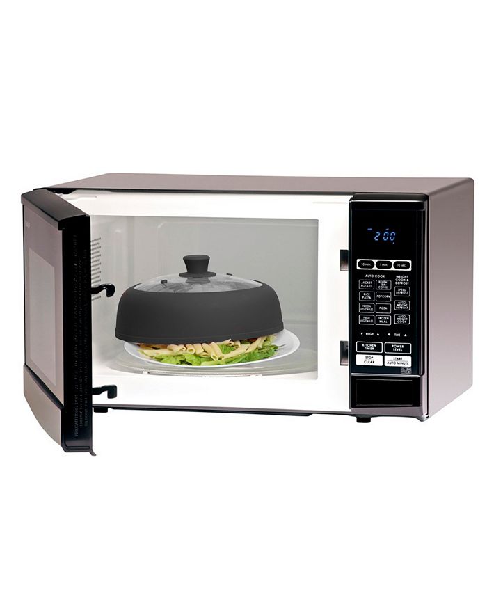 Bezrat Silicone & Glass Microwave Plate Cover Macy's