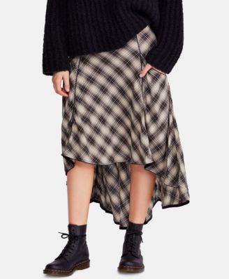 Free People - North West Plaid Skirt