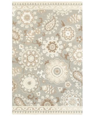 Oriental Weavers - Craft 93003 Gray/Sand 3'6" x 5'6" Area Rug