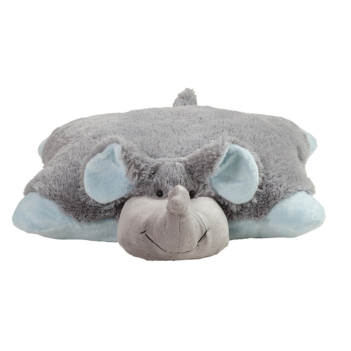 Shop Pillow Pets Signature Nutty Elephant Stuffed Animal Plush Toy In Medium Gre