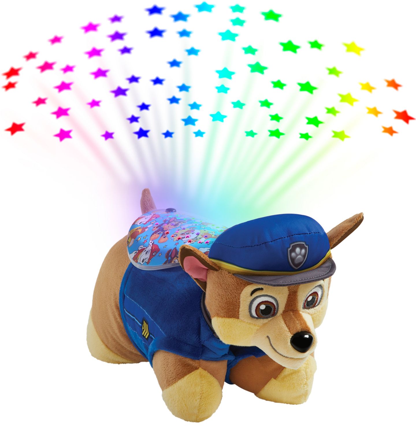 Детская мягкая игрушка Pillow Pets PAW Patrol Chase Sleeptime Lite 11" Plush — фото 1