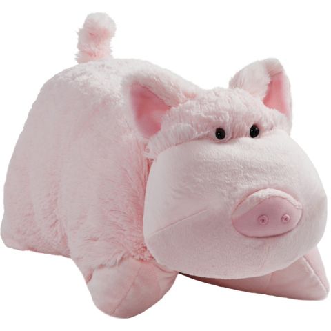 Детская мягкая игрушка Pillow Pets Signature Wiggly Pig 18" Plush