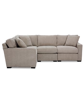 Furniture - Radley Fabric 4-Pc. Sectional Sofa