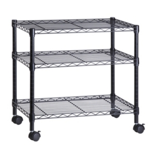 Honey Can Do 3-Shelf Tv Stand and Portable Multimedia Cart