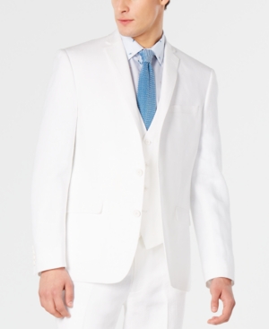 Bar Iii Men's Slim-Fit Linen Suit Jackets Created for Macy's