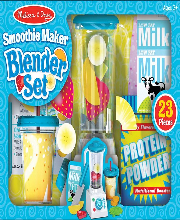 Melissa and Doug Melissa & Doug Smoothie Maker Blender Set with Play