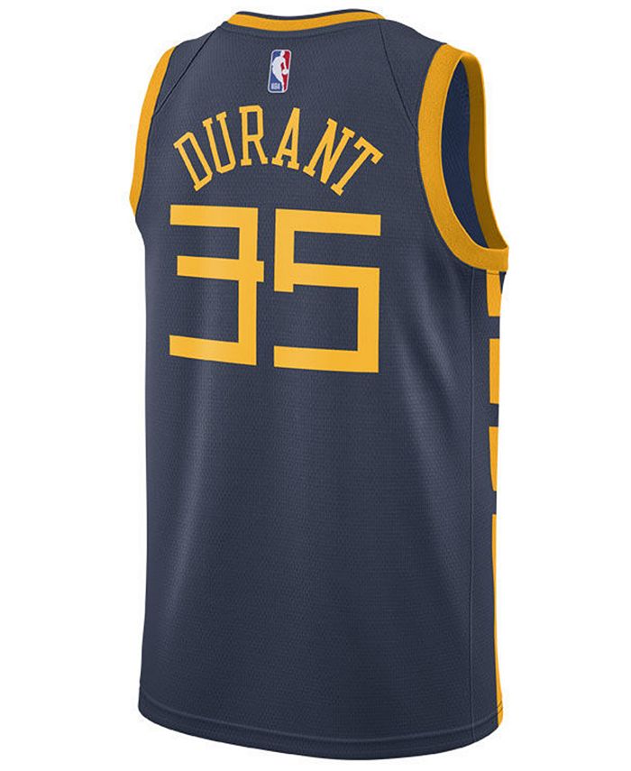 Nike Kevin Durant Golden State Warriors City Edition Swingman Jersey ...