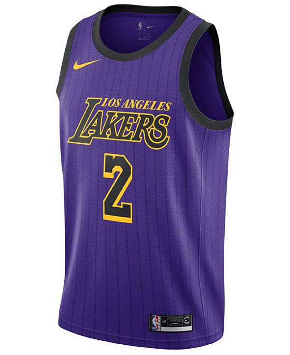 Download Nike Lonzo Ball Los Angeles Lakers City Edition Swingman ...