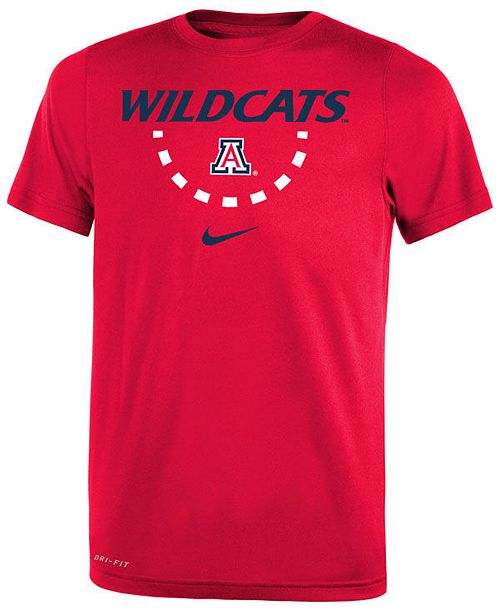 Nike Arizona Wildcats Basketball Legend Logo T Shirt 2018 Big